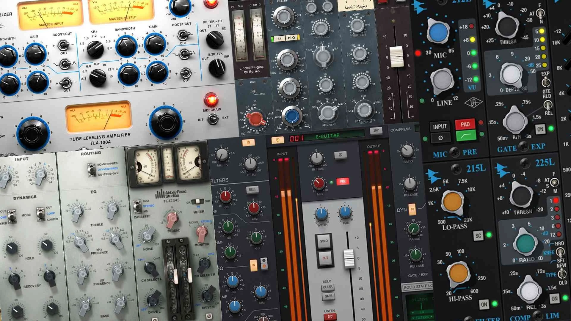 5 Classy Classic Channel Strip Emulation Plugins